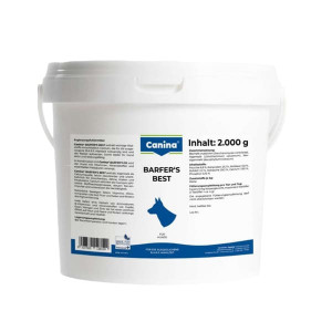 CANINA BARFER`S BEST papildbarība suņiem 100% dabiskas Minerālvielas, vitamīni 2kg